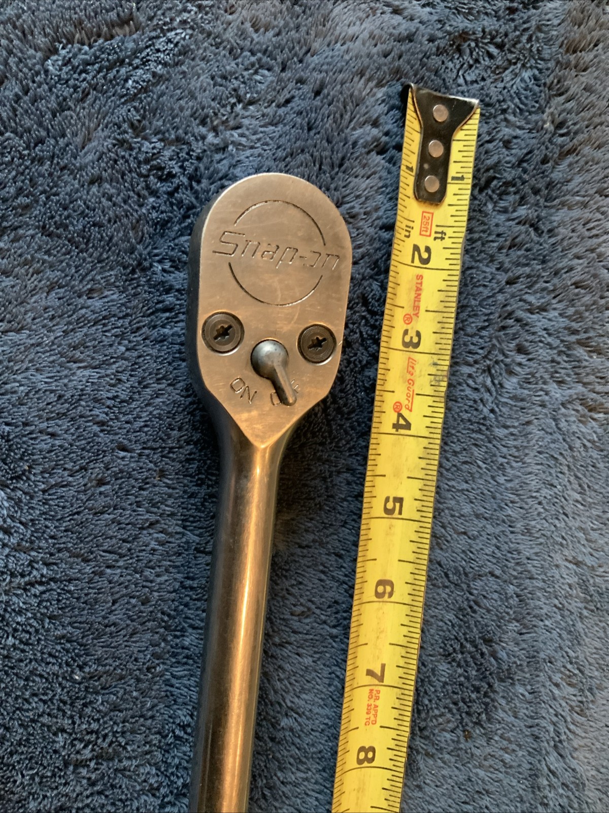 Snap On Shl80a, 1/2” Drive Ratchet, Soft Grip, Used, See Pics….