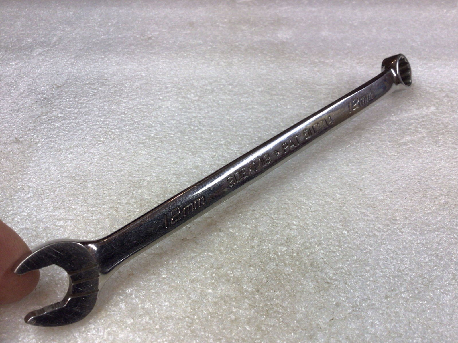 Snap On#SOEXM12 – 12mm, 12 Pt. Flank Dr. Plus Standard Combo Wrench-USA-