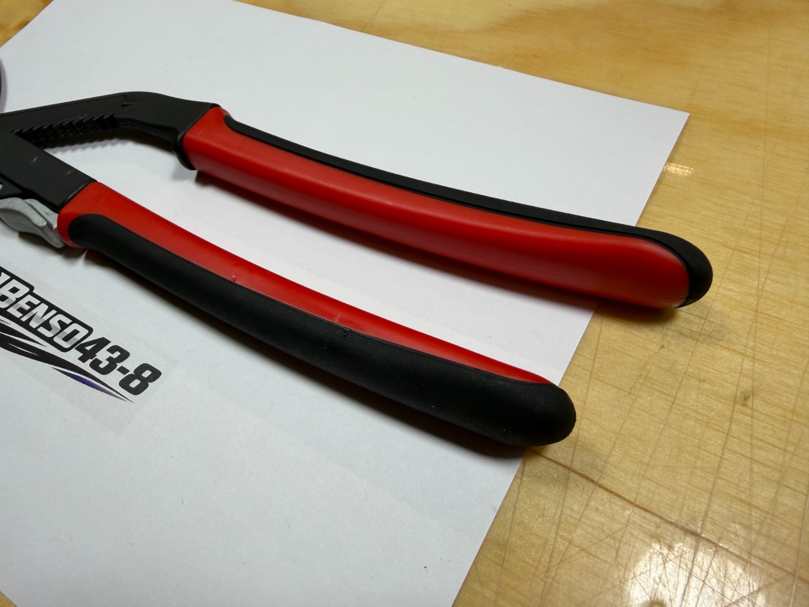 Blue-Point Tools NEW Soft Grip 12″ Thumb Release Adjustable Joint Pliers AP12