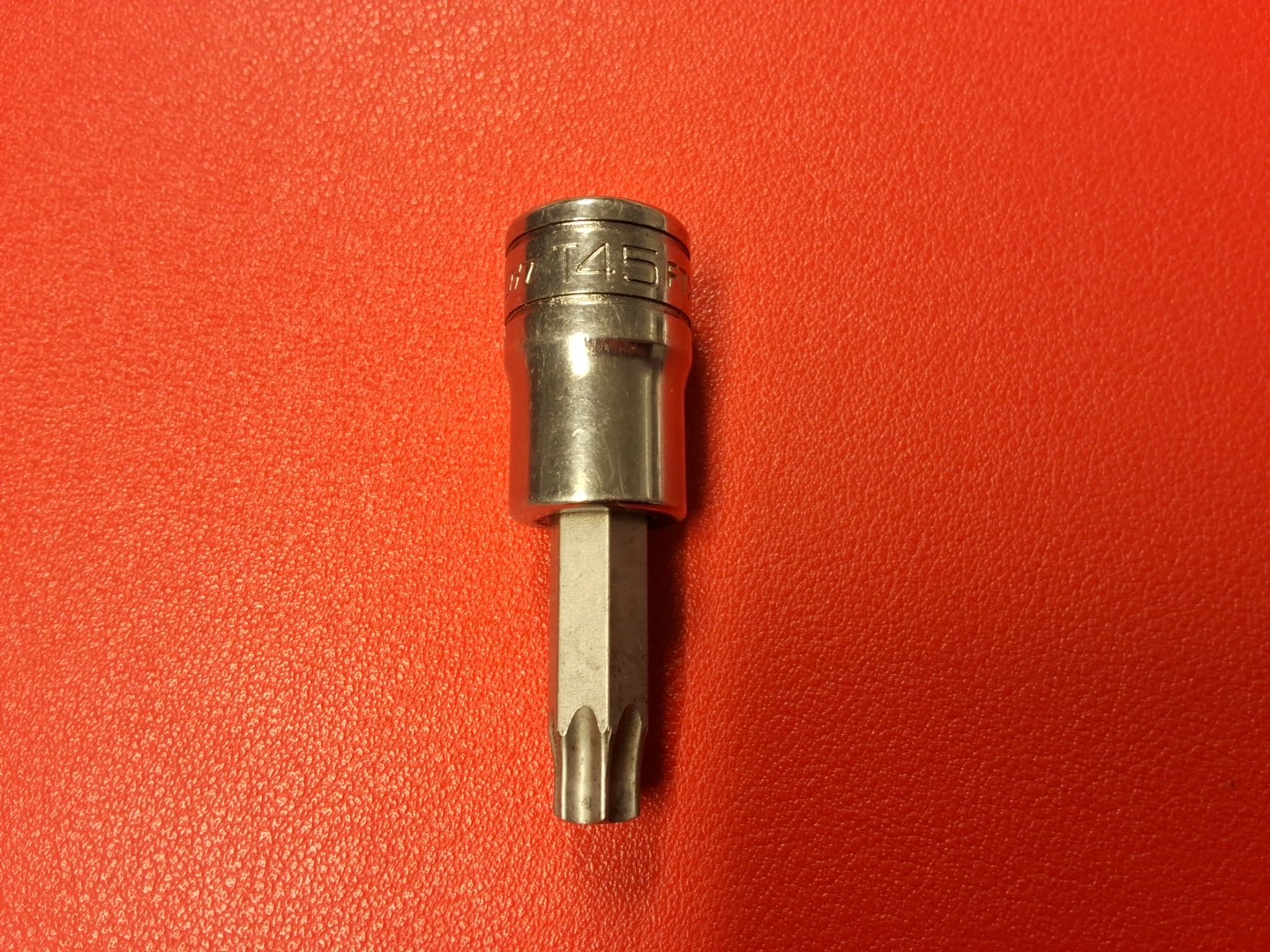 Snap on Tools FTX45E T45 TORX Bit Socket Driver 3/8″ Drive Chrome USA