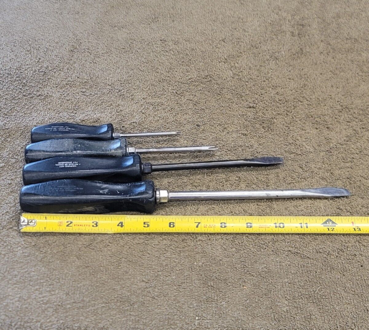 4 Snap on Screwdriver Set Slotted Philips Flat Head GSDD8 GSDD6 SDDP42 SDDP31