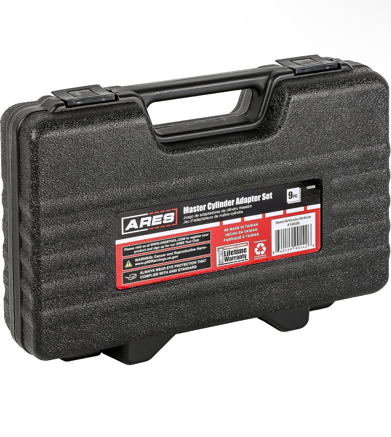 ARES 18038 9 Piece Master Cylinder Adapter Set – Included Adapters Brake Bleedin