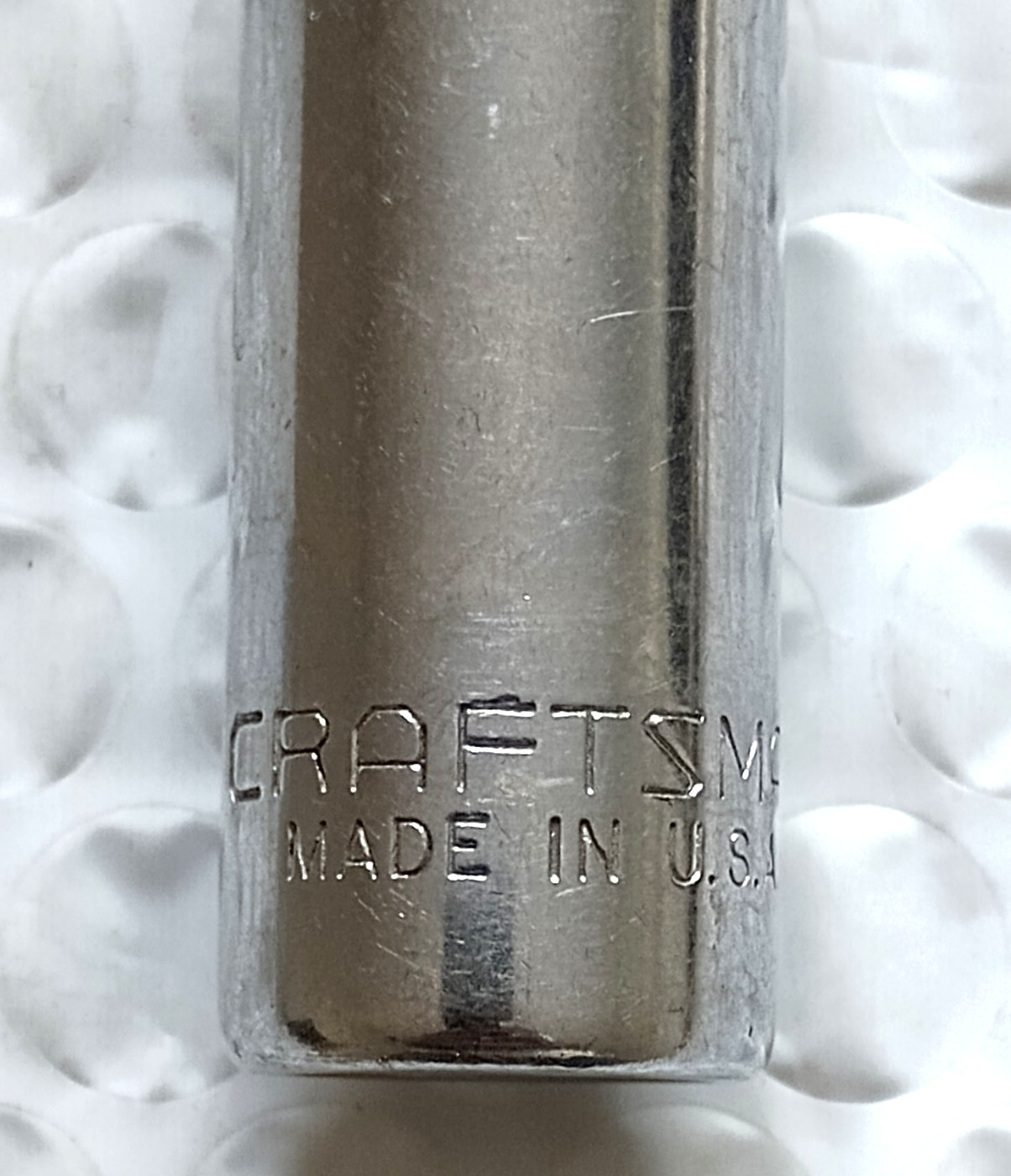 CRAFTSMAN TOOLS USA EE43312, 3/8″ DRIVE, 1/2″ SOCKET, 2.5″ DEEP/HIGH, 12 POINT.