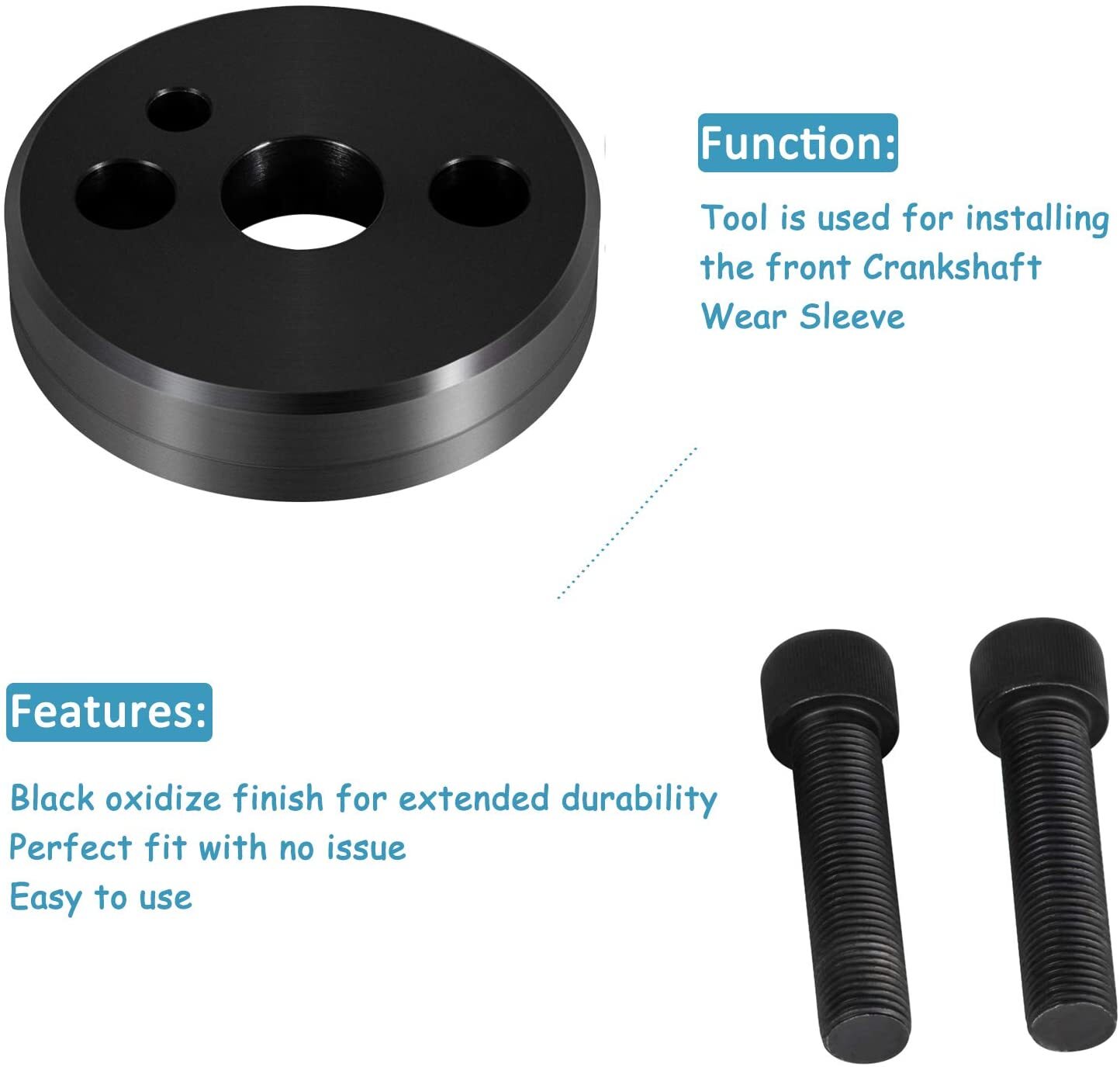 5046 Front Cover Crankshaft Seal & Wear Sleeve Installer For Cummins 3.9 5.9 6.7