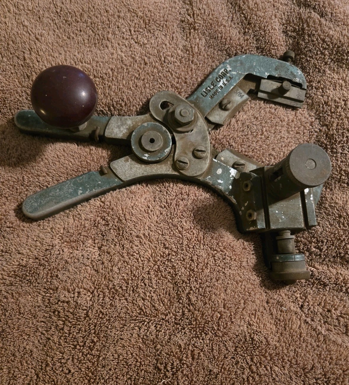 Vintage Lisle Corp USA Piston Ring Expander Installer Tool Engine Rebuild