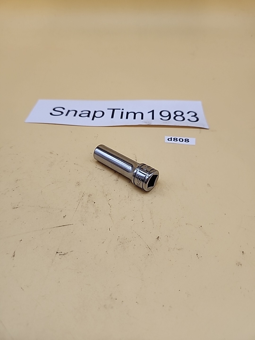 Snap-on Tools 3/8 Drive 12PT Deep Socket SF121 USA