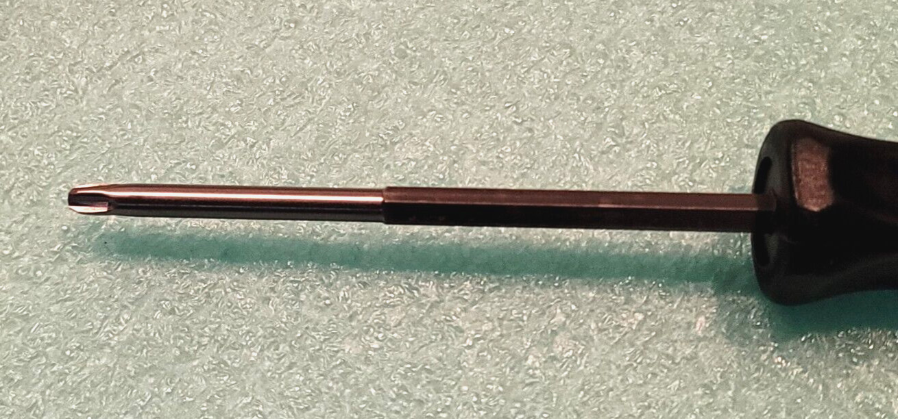 Snap-on BLACK Hard Plastic Handle 3 Phillips Screwdriver SDD4A SDM623A Power Bit