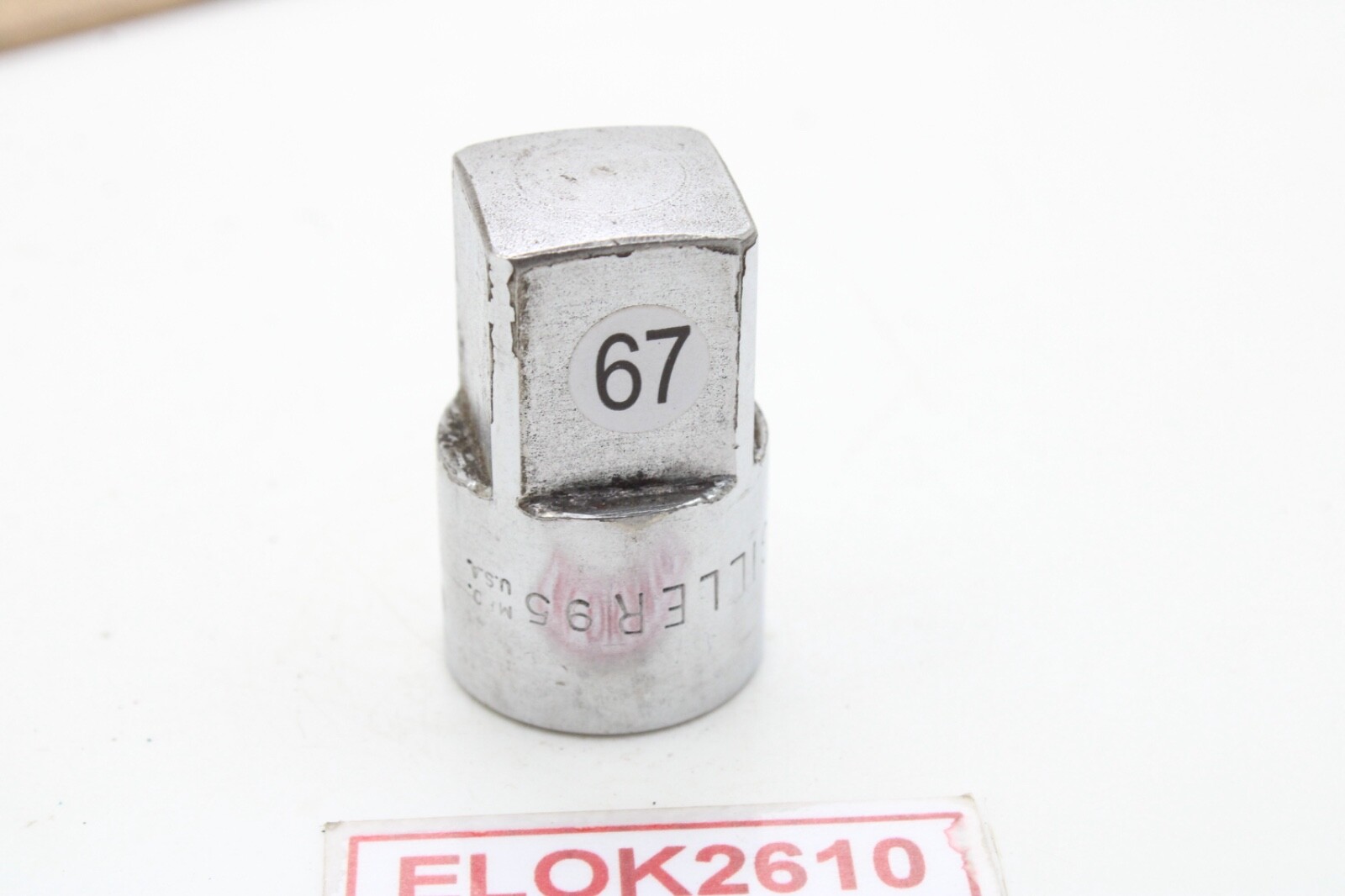 Giller 95 1/2″F to 3/4″M SAE Adapter Socket Friction Ball Chrome USA