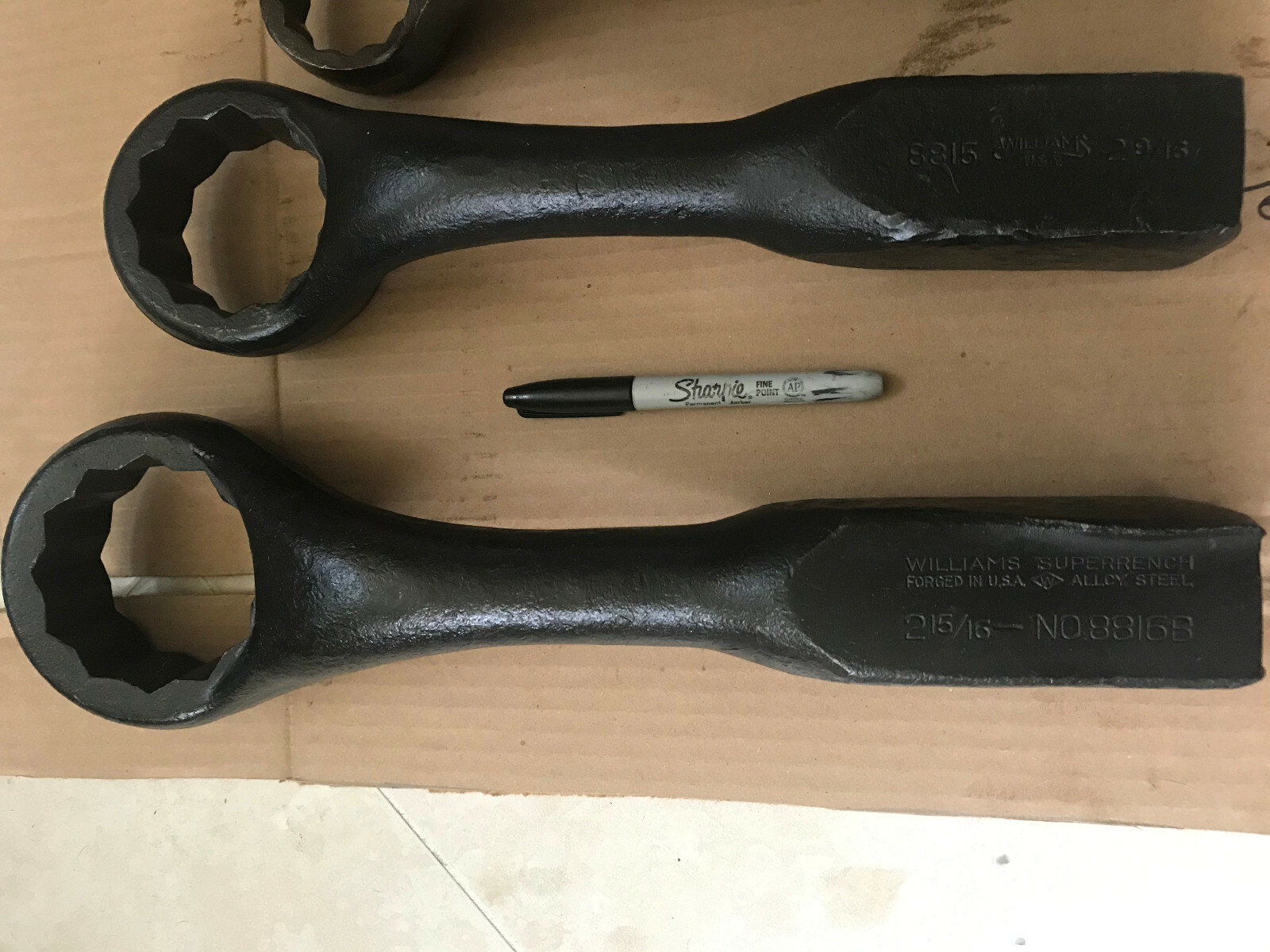 U-Pick Williams Tools USA Hammer Wrench Industrial Finish Black Slugger Striking