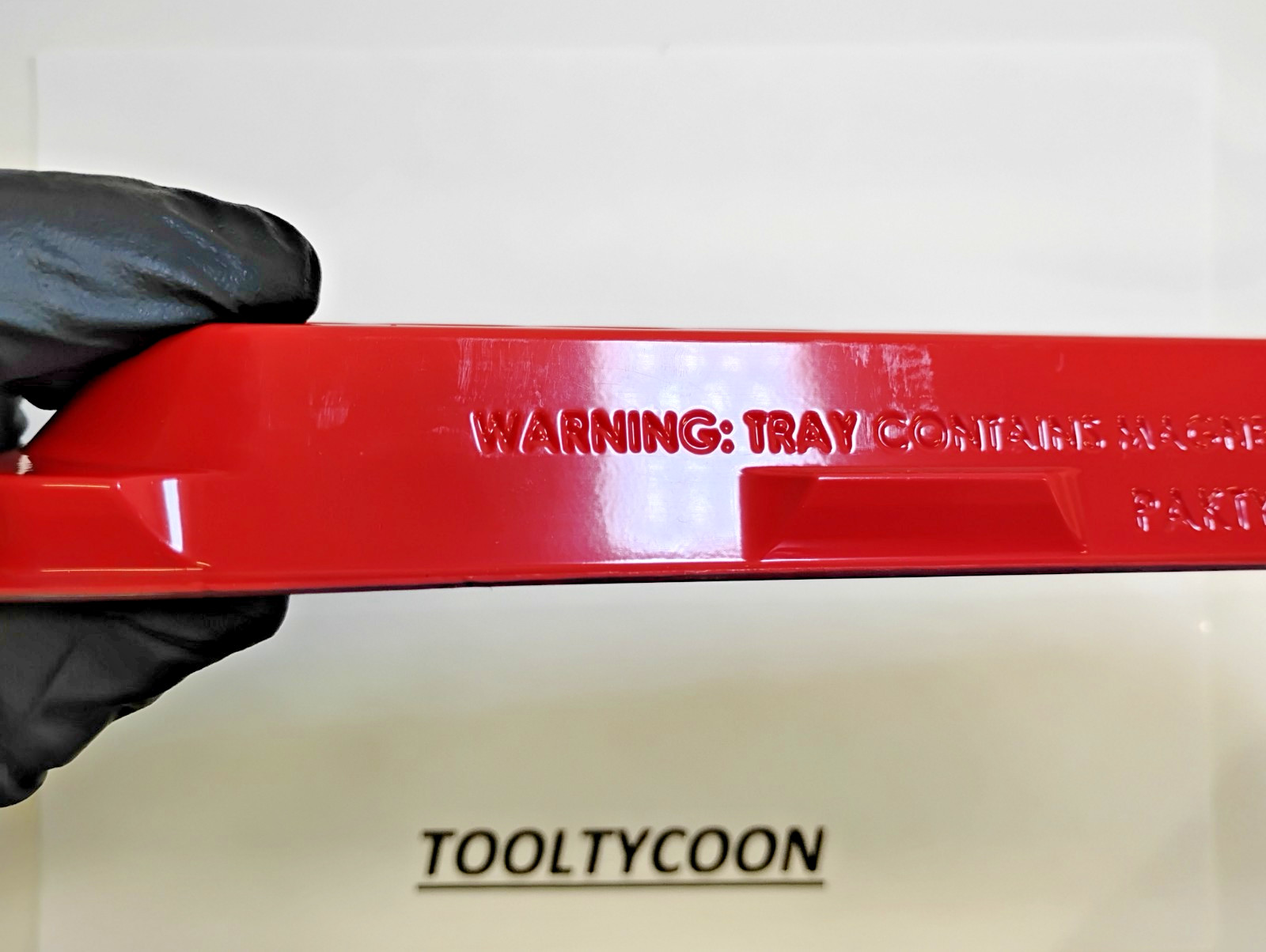 Snap-On Tools NEW MAGNETIC Try RED For KIT # 208EFAY 208EGFAY Tray Only PAKTY218