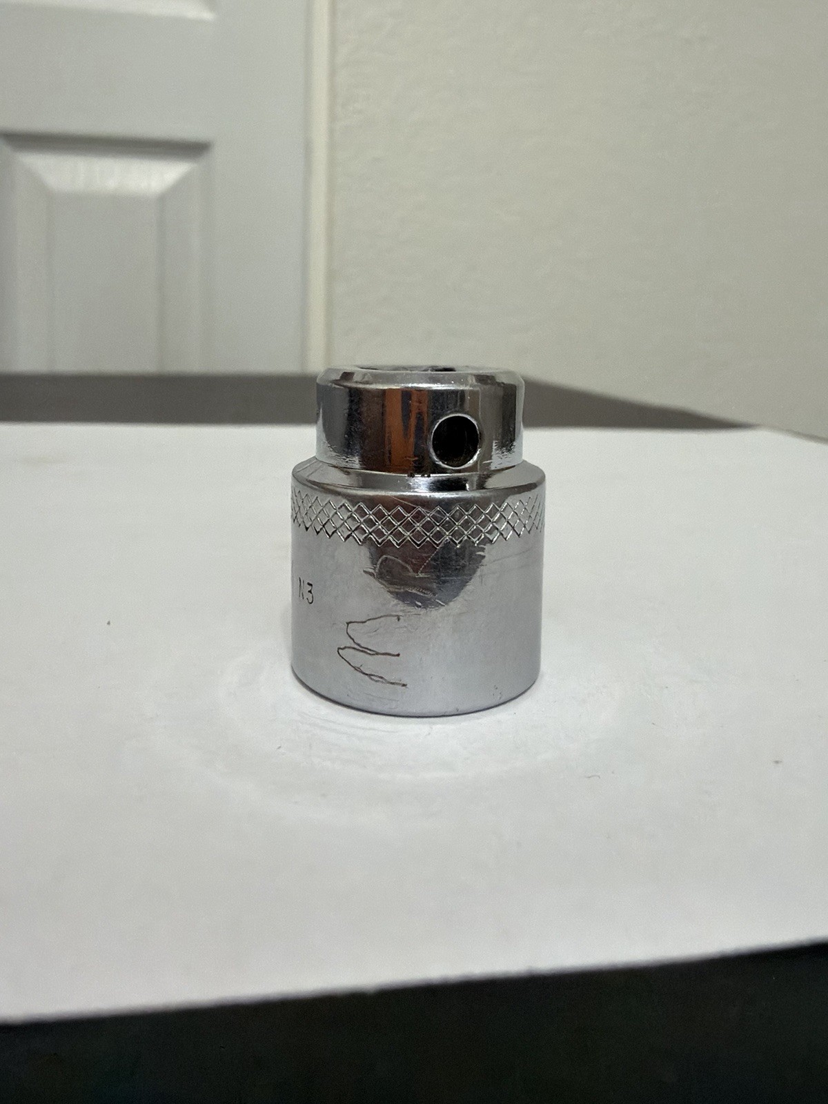 Mac Tools 3/8″ Drive 17MM 6PT Metric Shallow Chrome Socket USA X617MM