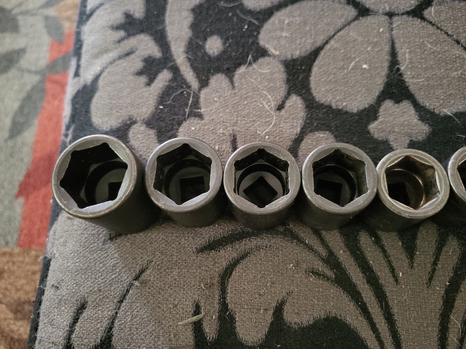 Snap-on 1/2″ drive 15 thru 25 27 mm Impact Socket SET lmm150a to imm270