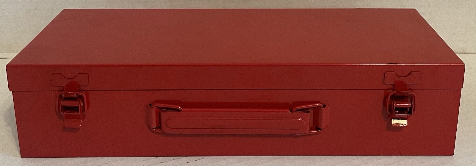10-Piece 1″ Drive 6 Point CR-V SAE Standard Impact Socket Set in Red Metal Case
