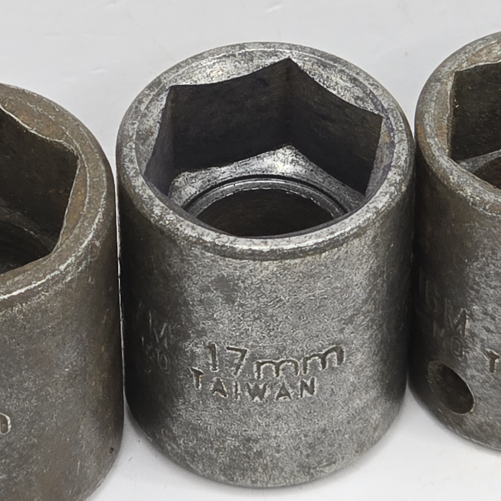 Sunex Impact Sockets Lot Of 8 – 18mm, 17mm, 16mm, 14mm, 13mm, 12mm, 10mm, 7mm