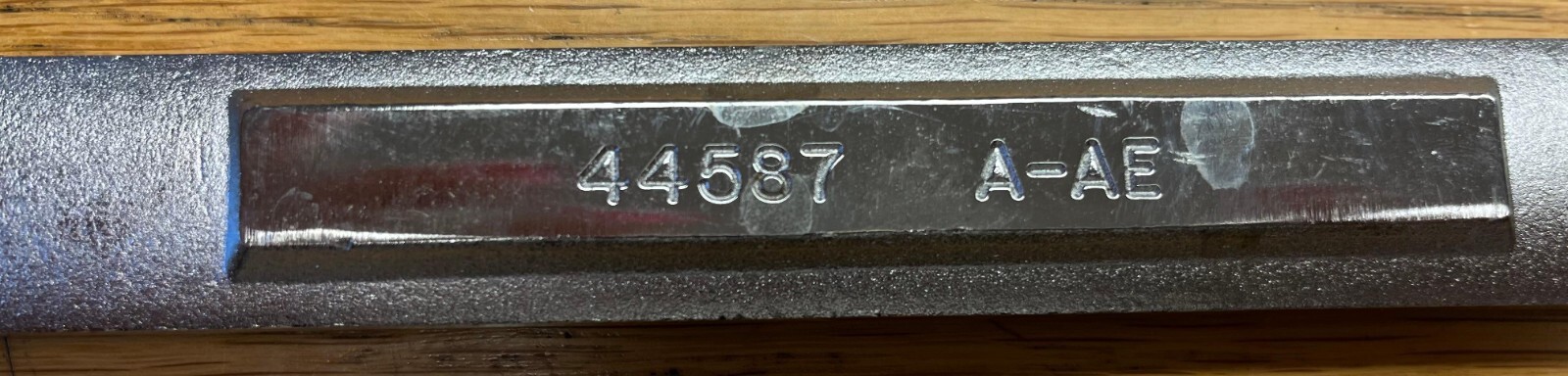 Craftsman #44587 1-1/4″ x 1-5/16″ SAE Open End Wrench Made in USA