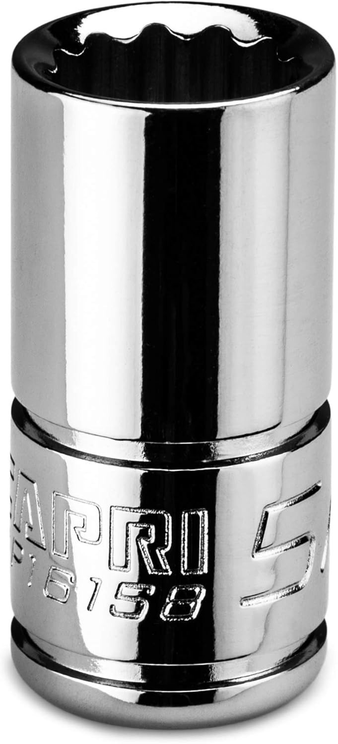 5/16 in. Shallow Socket, 1/4 in. Drive, 12-point, SAE CP16158