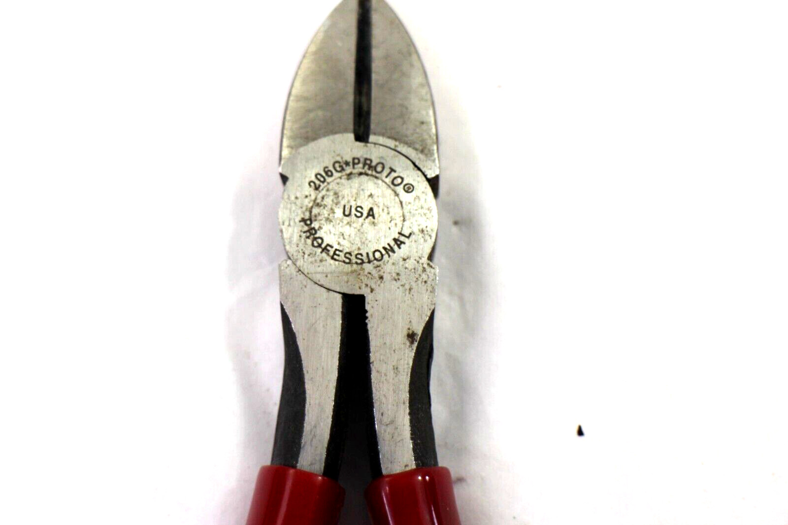 Lot of 3 PROTO Pliers/ 226 NeedleNose-206G Diagonal Side-399 Retaining Ring