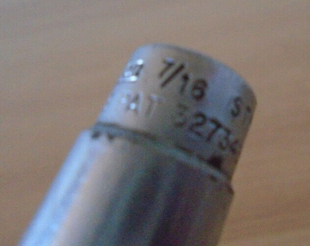 Snap On STM14 7/16” Deep Socket 1/4” Drive 6 Point SAE USA