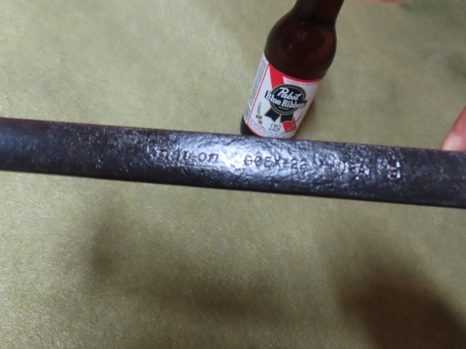 Vtg Snap-On GOEX-20,11/16″ Comb. Wrench,9-1/4″,1965 Black,USA~AVG+🤠SO7.10.26