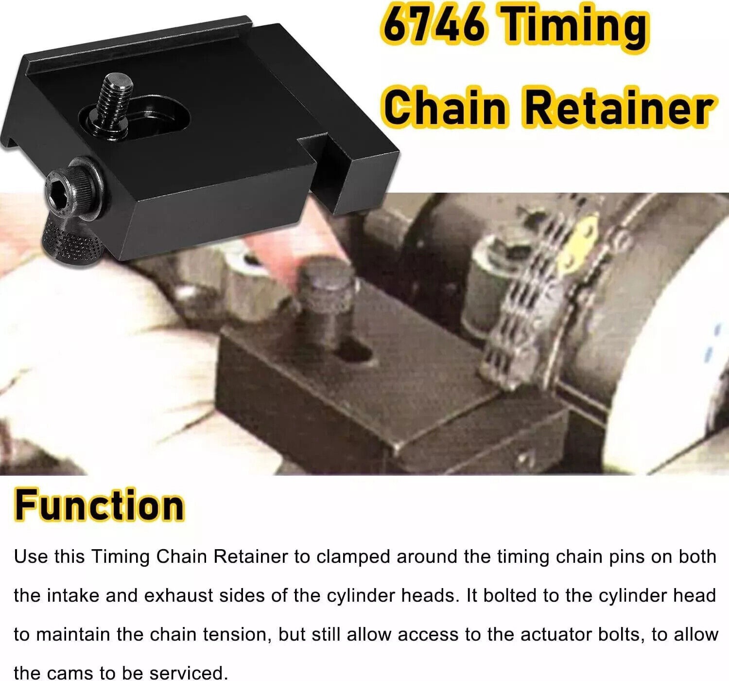 EN-50656 Timing Chain Holding Tool for ATS CTS Malibu Impala Regal 2.0L 2.5L