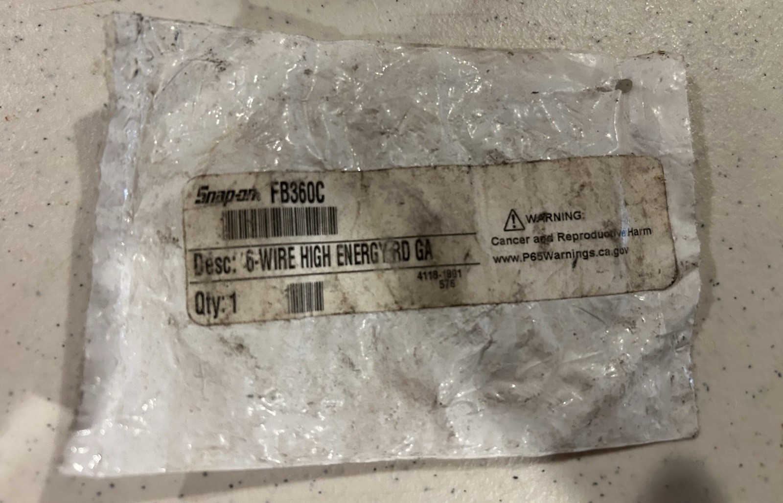 NOS. Snap On Tools Spark Plug Gap Gauge Tool USA FB360C