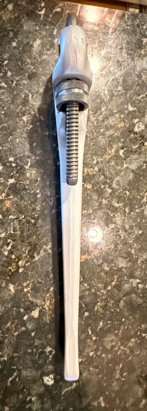 RIDGID 31105 Model 824 Aluminum Straight Pipe Wrench 24-inch Plumbing Wrench USA