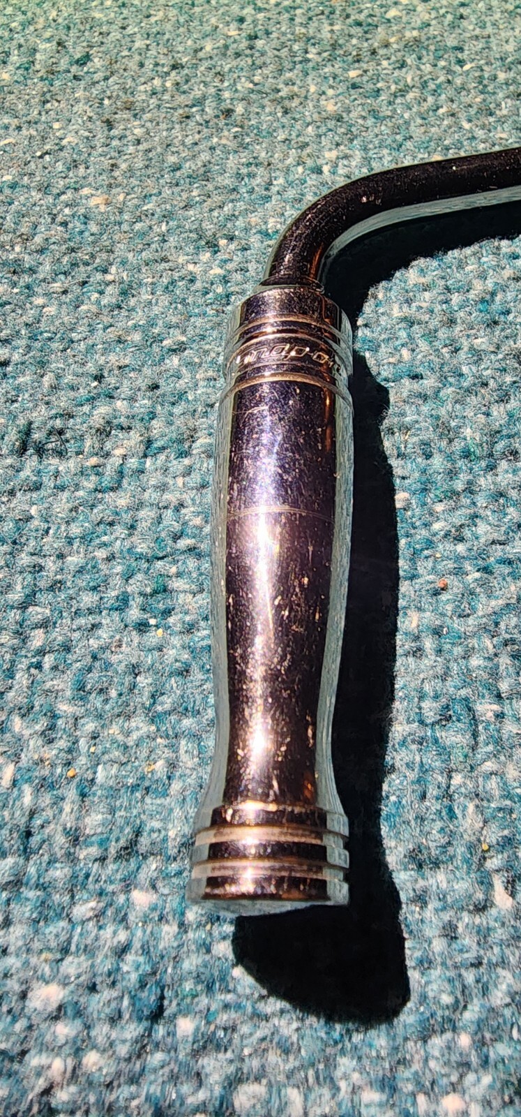 Vtg Snap On 17″ Speed Handle Wrench 3/8″ Drive F4LB USA Made Light Grind Mark.