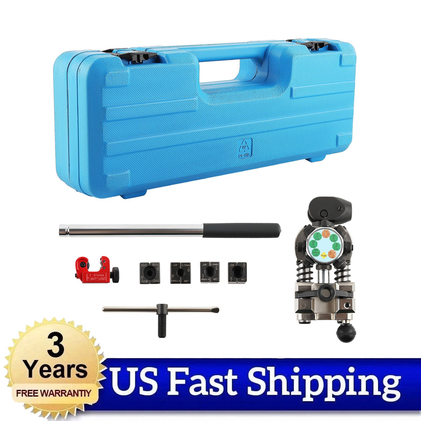 Brake Pipe Flaring Tool Kit Tube Brake Line Flaring Tool Kit 45 Degree Single