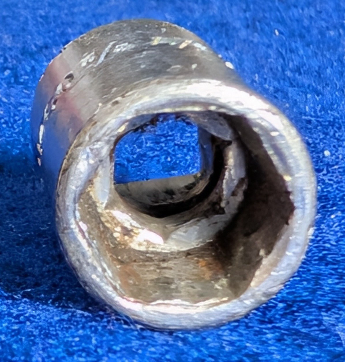 Vintage TIPCO TA12 1/4″ Drive 6 Point, 3/8″ AF Shallow Socket British Made