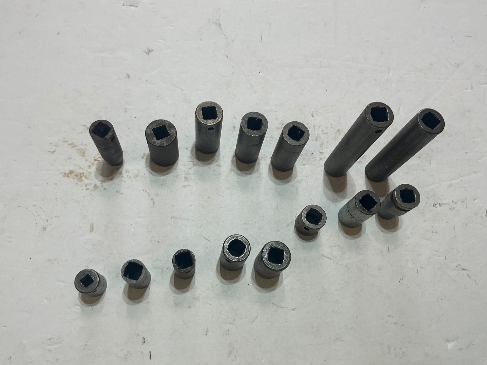 15 asst Apex 3/8″ drive sockets shallow & deep 6&12 pt all for $30
