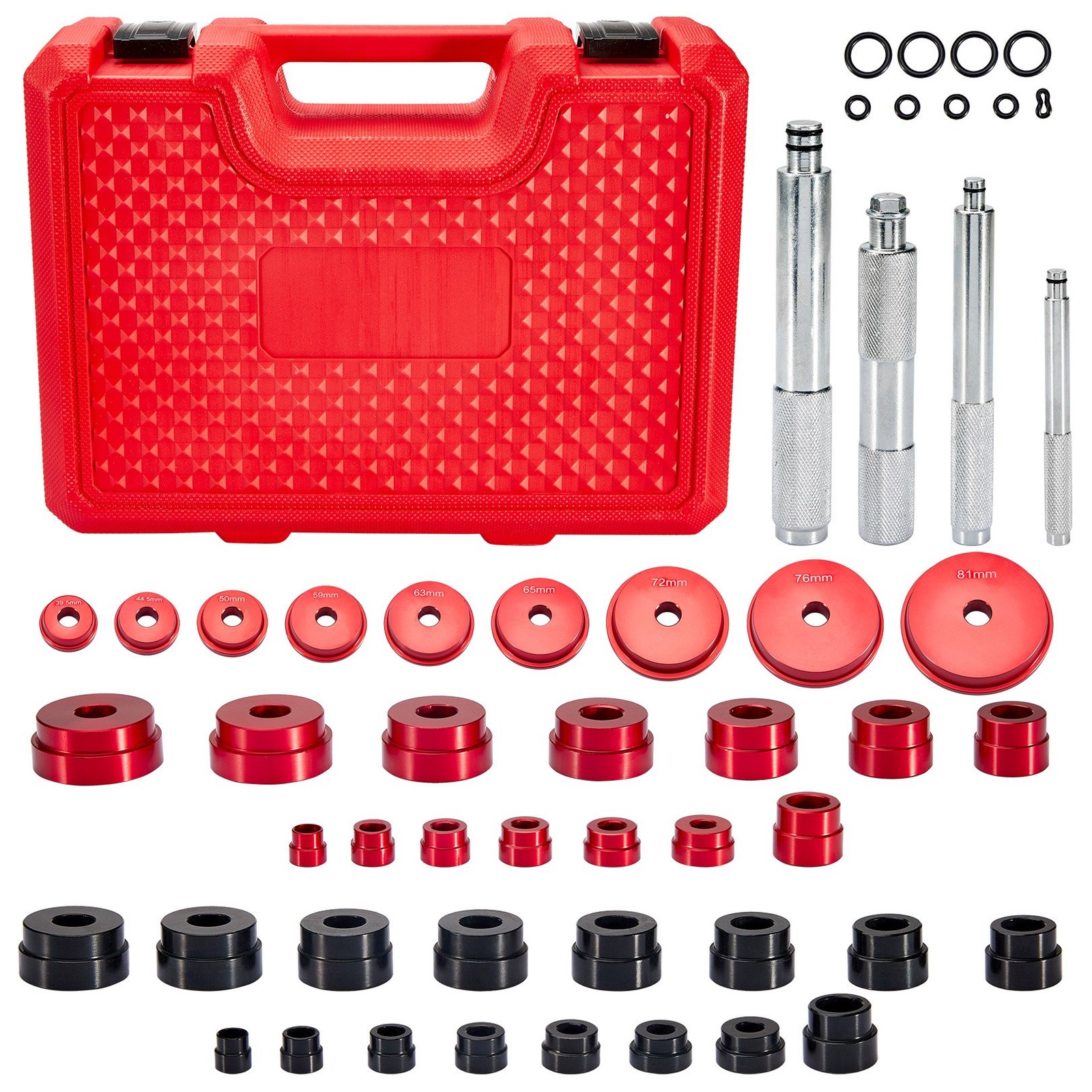 43pc Bearing Press Seal Driver Kit For Chevy Ford Ram Toyota Honda Wheel Bearing