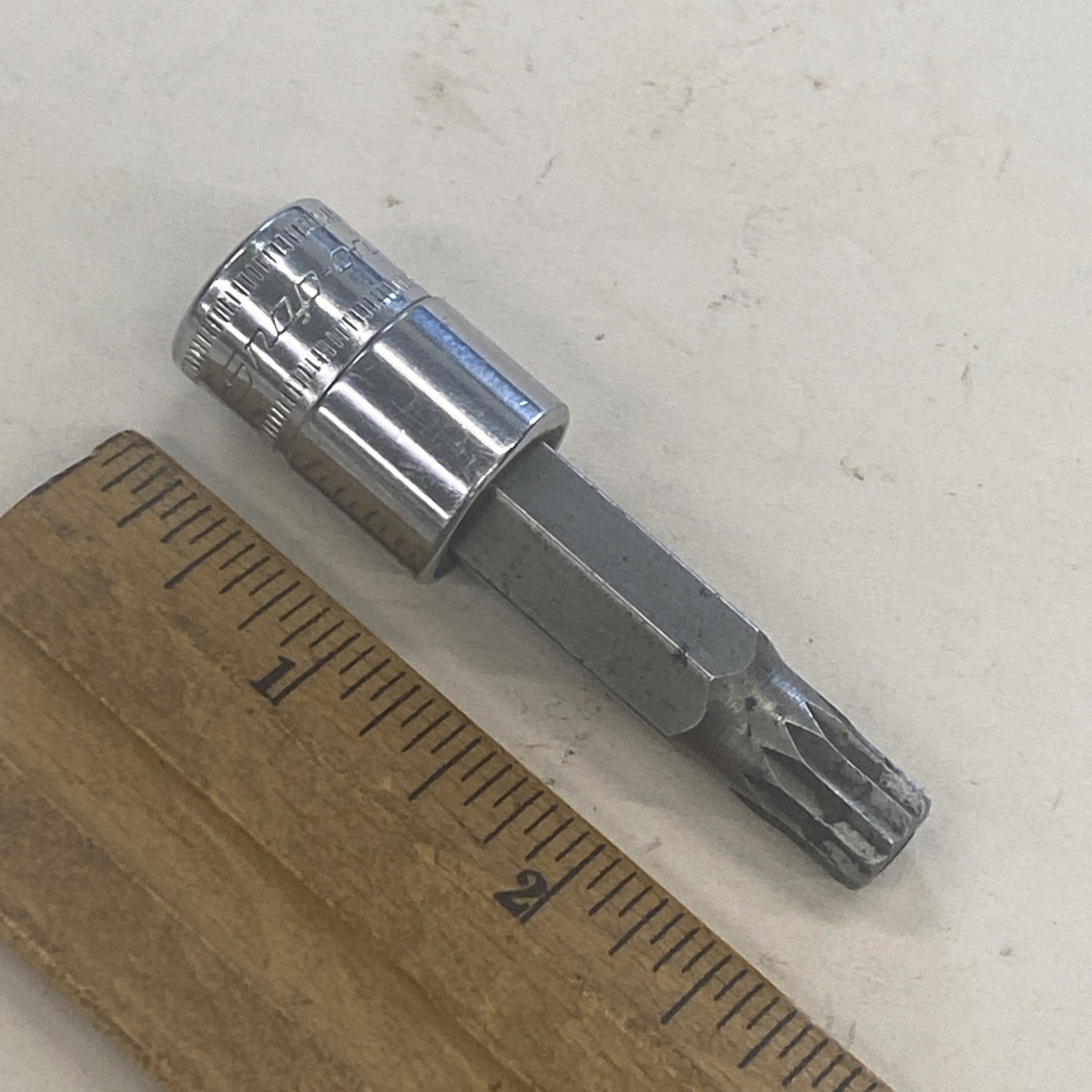 Snap-on Tools 3/8″ Drive 10mm Metric Triple Square Bit Socket FTSM10E USA, M0308