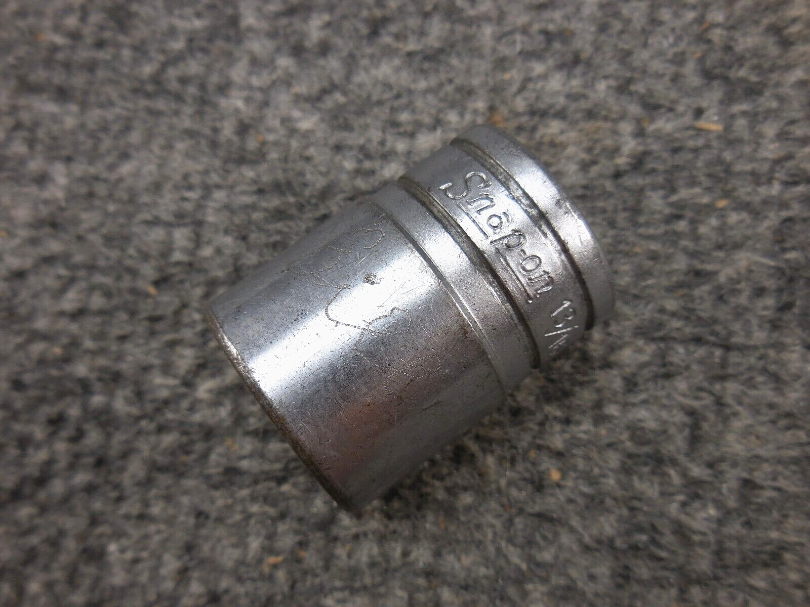 Snap-on Tools SW-261 Shallow 13/16in. Socket 1/2″ Drive 12 Point SAE USA 1955