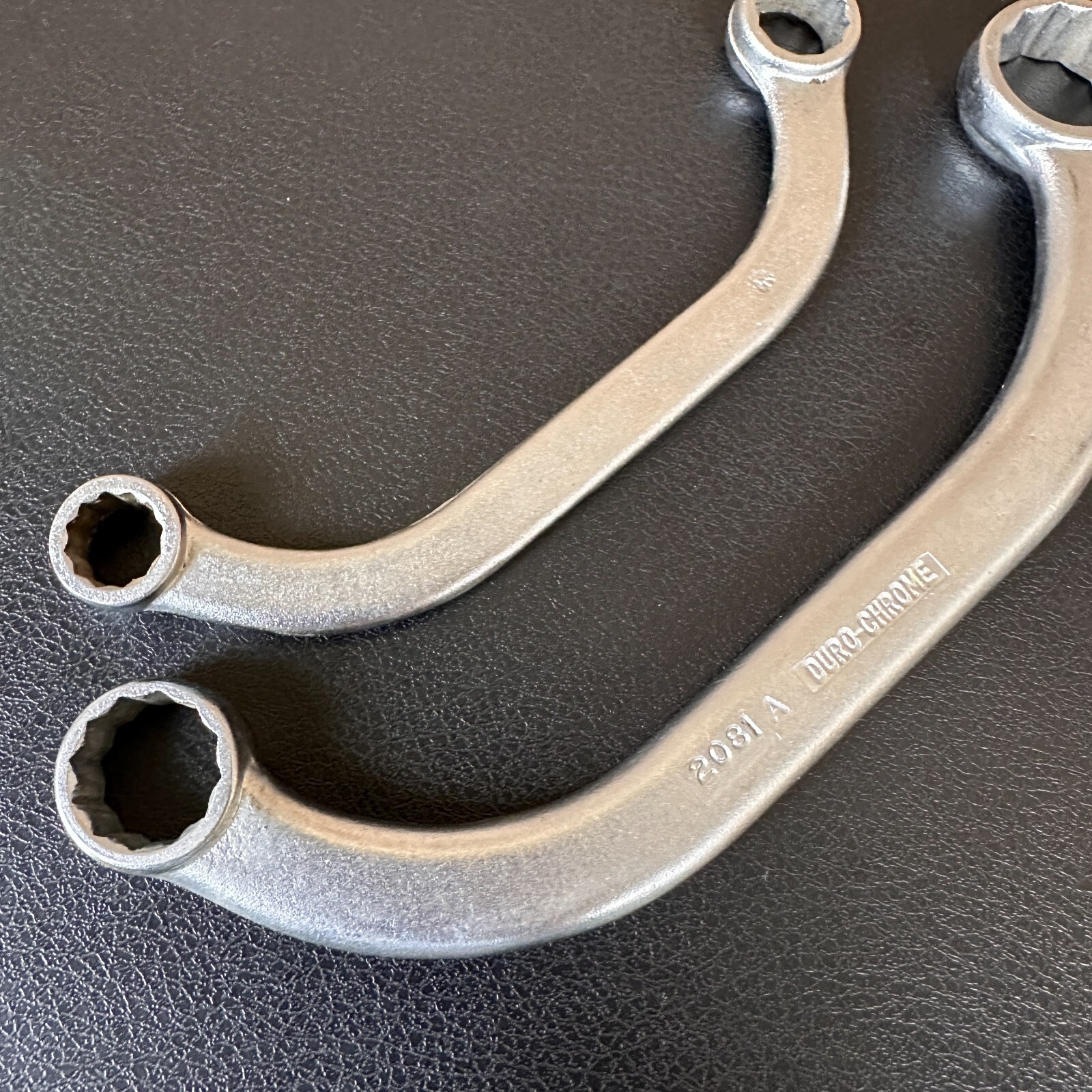 Duro-Chrome & Thorsen OBSTRUCTION WRENCH 7/16″x1/2″, 5/8″x3/4″ Half Moon Box End
