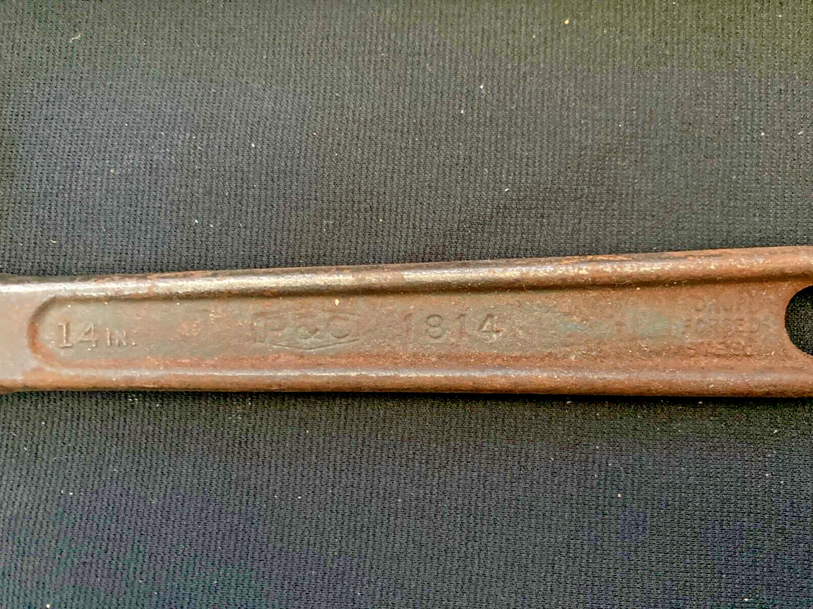 P & C 1814 14″ Drop Forged Steel Adjustable Wrench