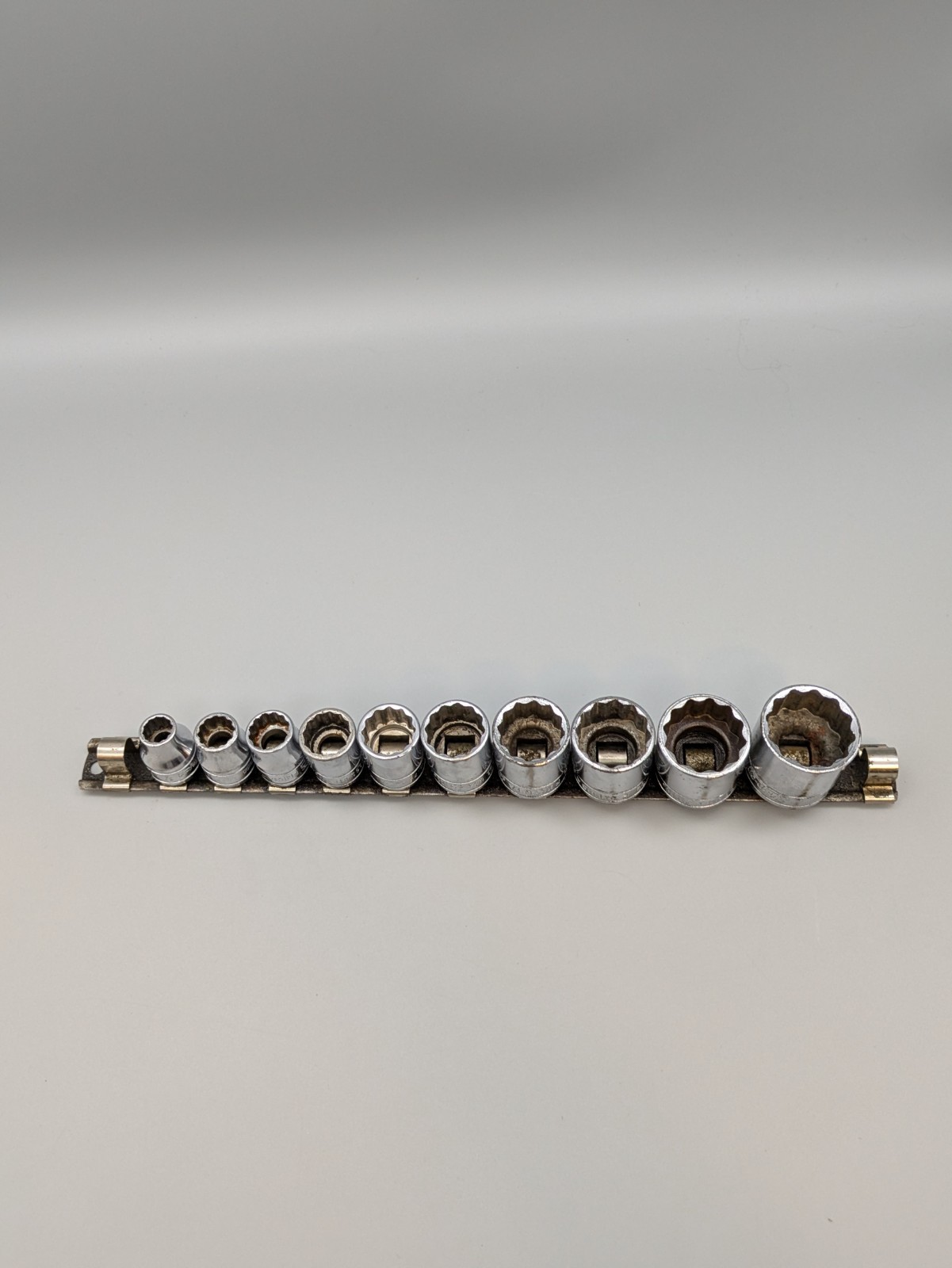 Snap On 10pc 3/8″ Driver 12pt Metric Socket Set 5/16 to 7/8
