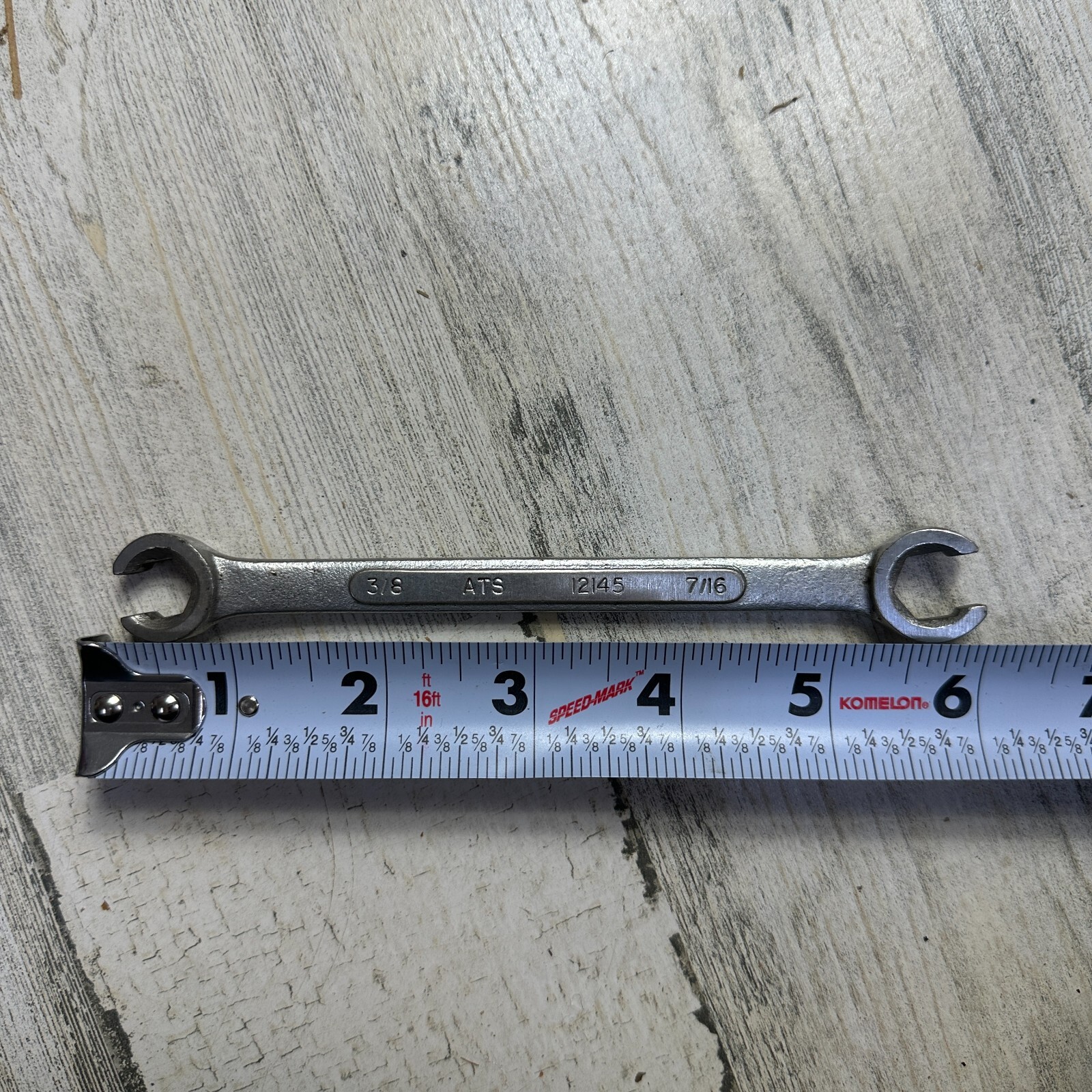 ATS Tools 6 Point 3/8» – 7/16» Flare Nut Wrench 12145 Made in Canada Lot of 4
