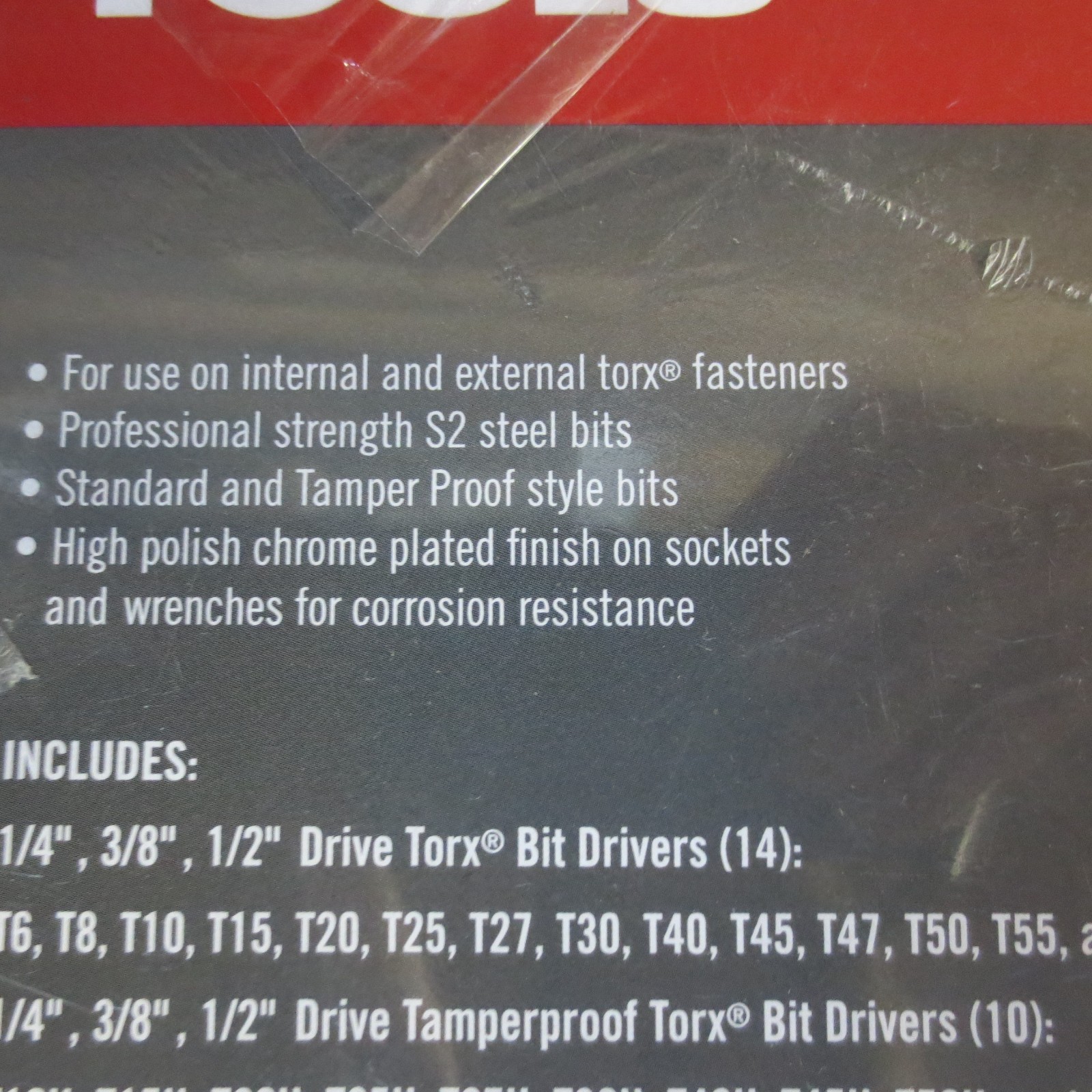 MAC TOOLS SXMT62B 62-PC Star Driver and Wrench Set