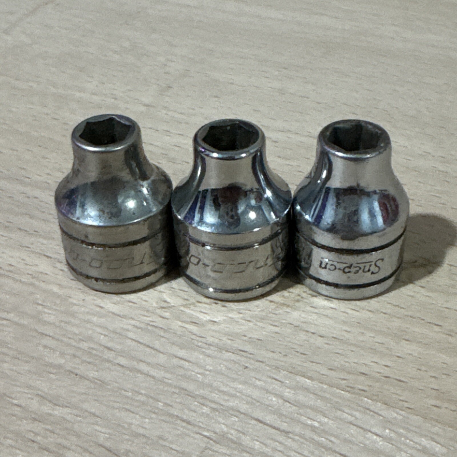 SNAP ON TOOLS FS 081 Vintage 1/4″ Shallow Socket 3/8″ Drive 6 Point Made in USA
