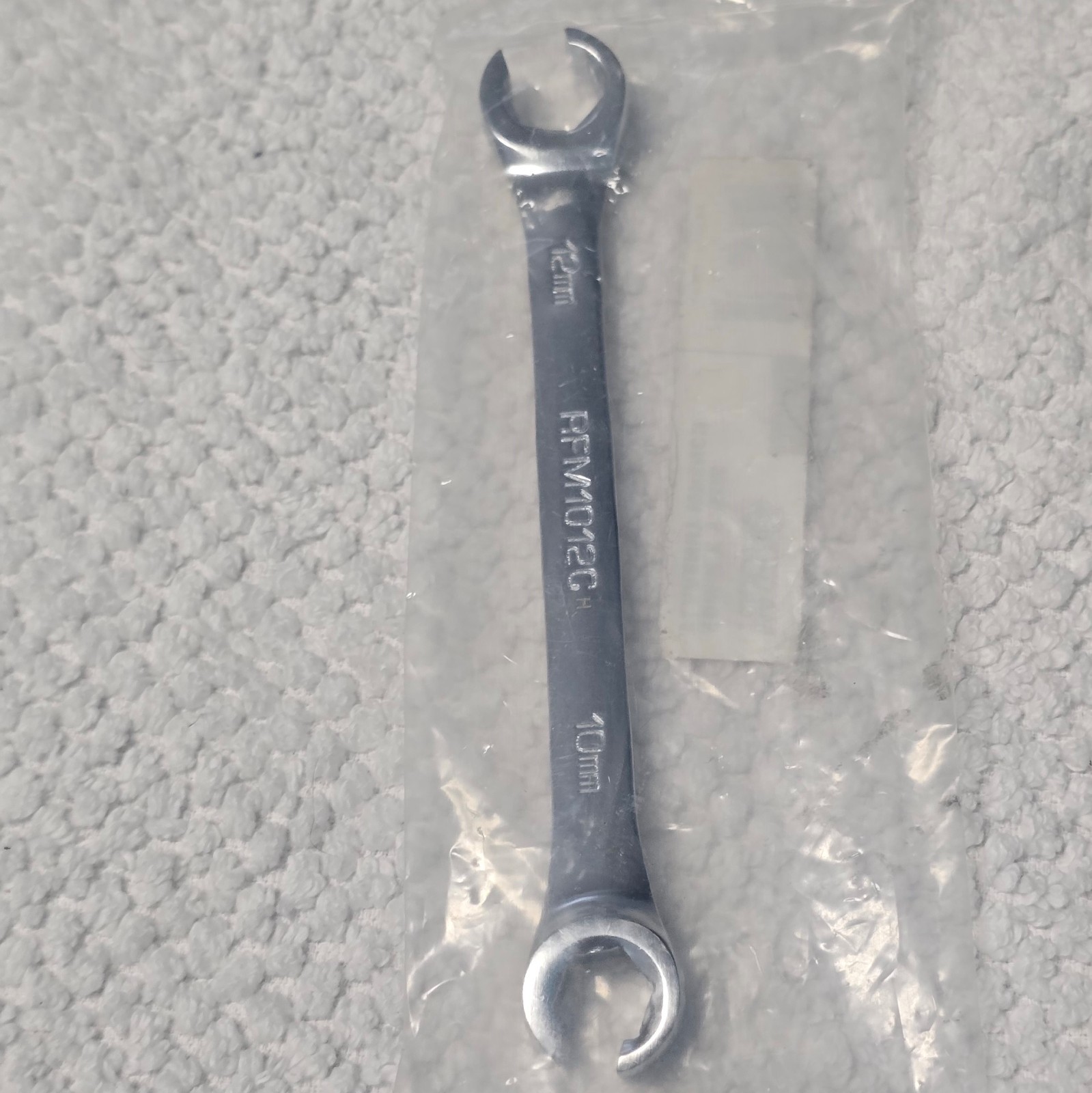 Matco Tools 6in 10mm 12mm Flare Nut Wrench 6 Point Flarenut Chrome RFM1012C, NEW