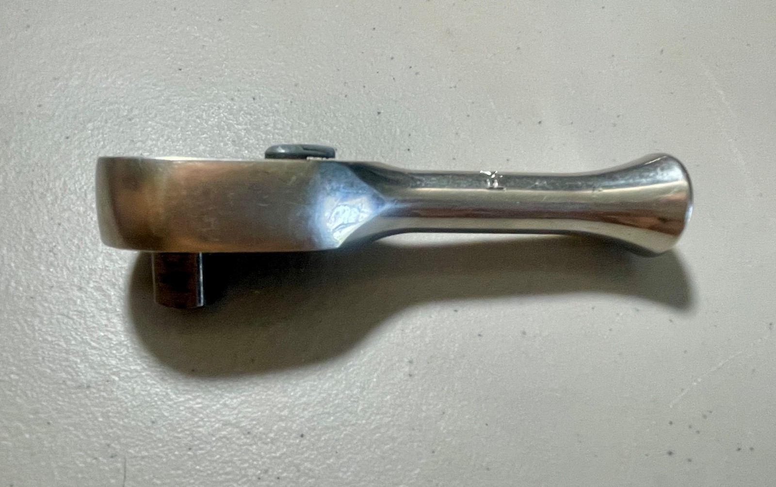 Snap On 3/8″ Drive Stubby Chrome Ratchet FK936