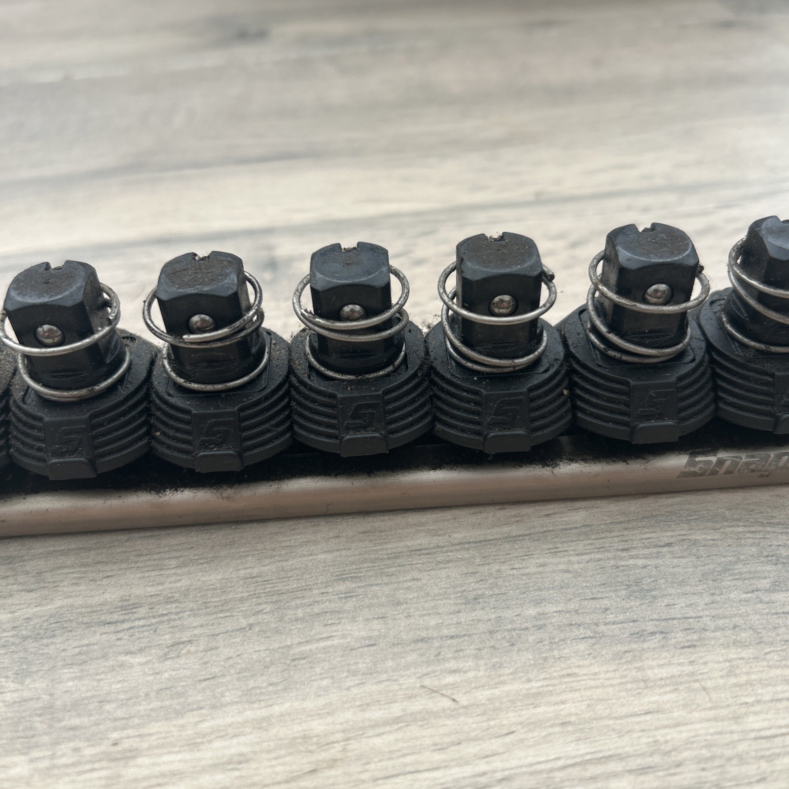 Snap-On 1/2 Quick Release Socket Rail Needs Refurb Read Description