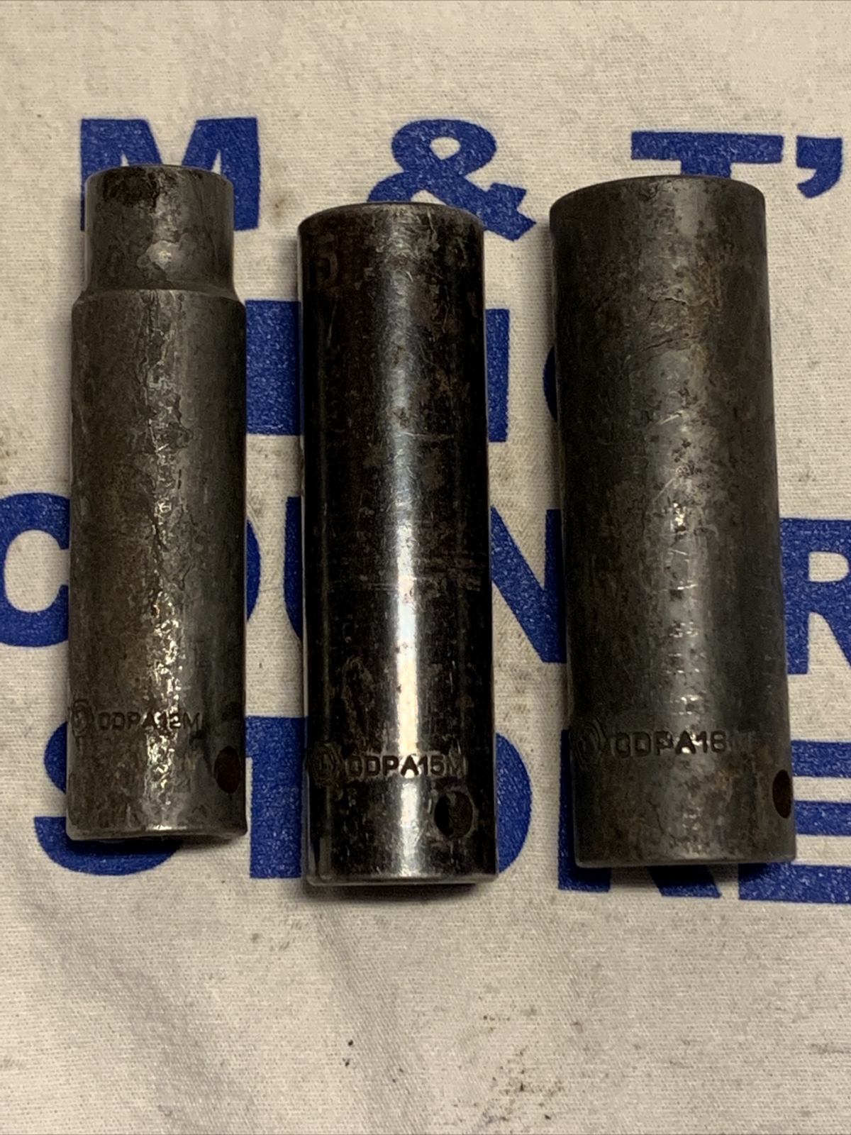Matco Tools 1/2″ Drive 3pc Metric Pro Non-Slip Deep Impact Sockets 12, 15, 18MM