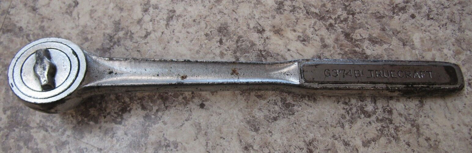 TrueCraft G374B 1/2″ Drive Reversible Ratchet Chrome-Vanadium made in Japan