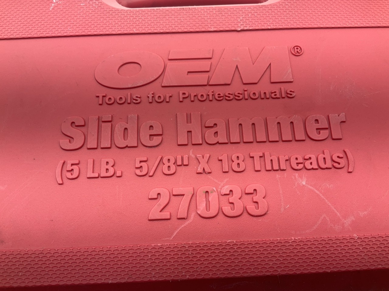 USED #13 – OEM Tools 27033 5-Pound Slide Hammer