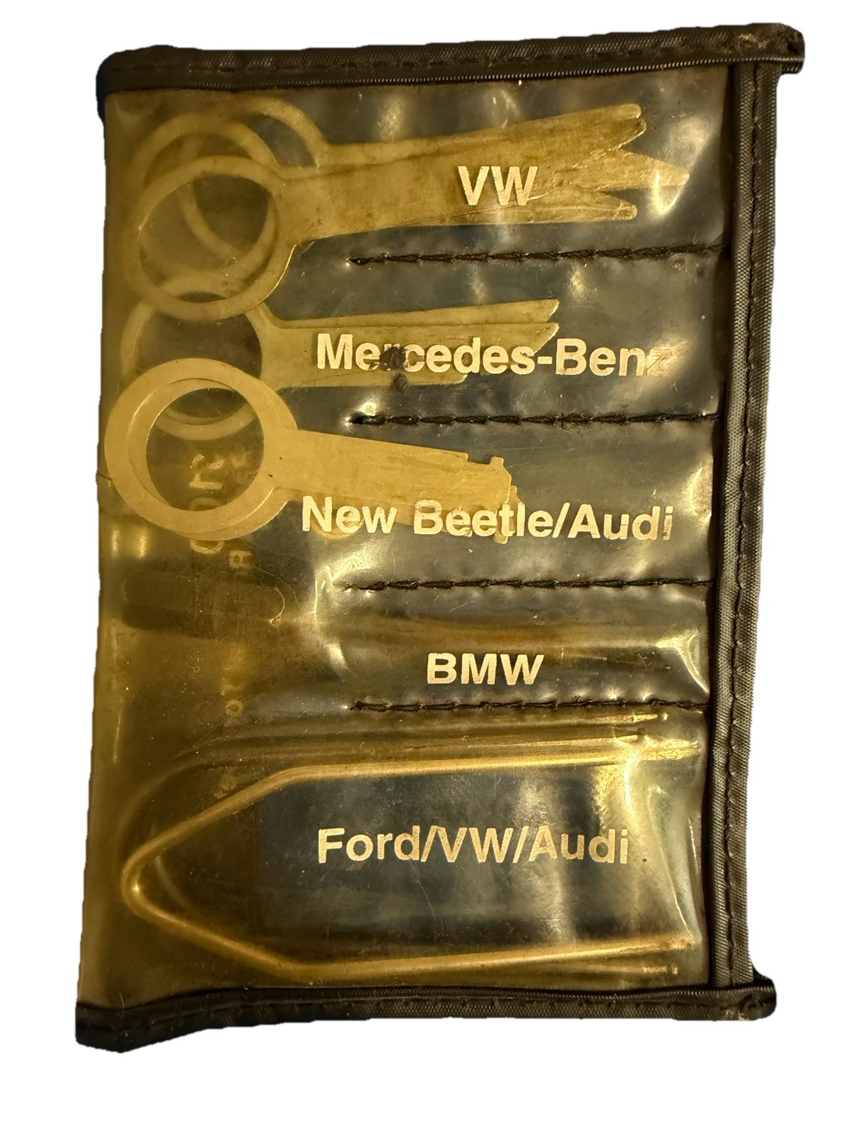 AST Assenmacher 3100 VW BMW Audi Mercedes Benz Ford Radio Removal Tool Kit Tools