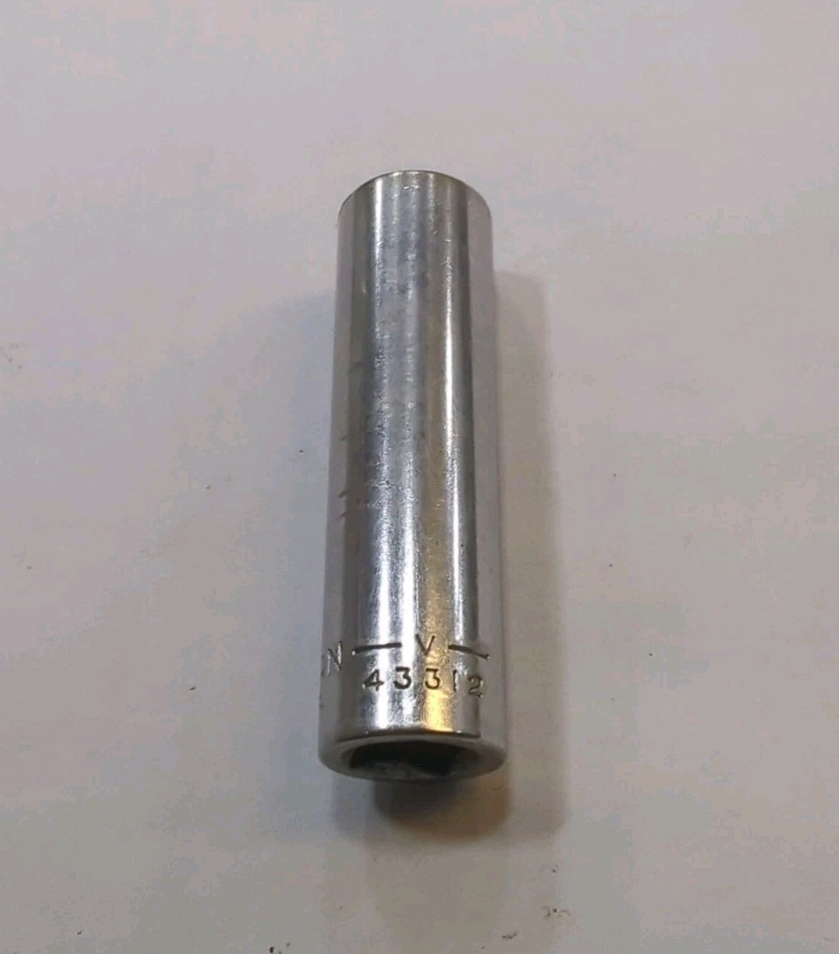 Craftsman V USA 3/8″ drive deep 12pt SAE socket 1/2″ OM 43312