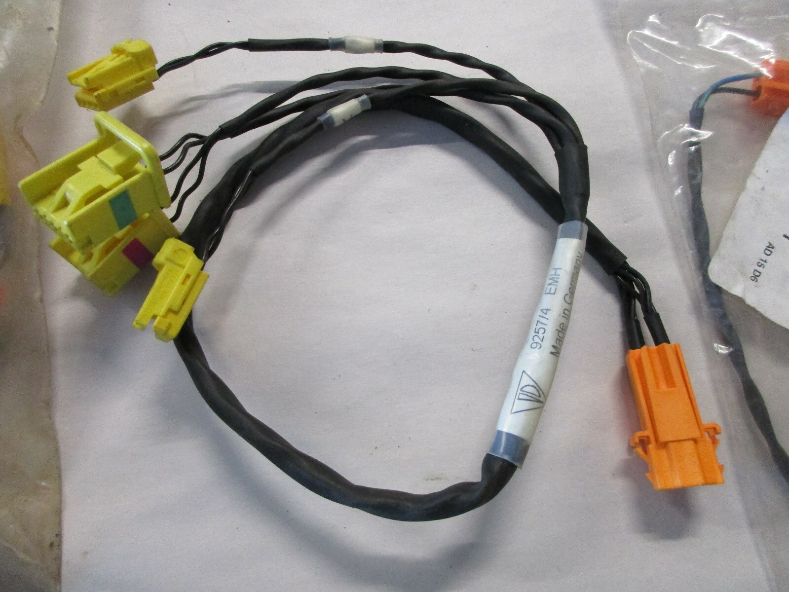 PORSCHE TOOL 9257 00072192570 SRS TEST UNIT ADAPTER CABLES AND HARNESS
