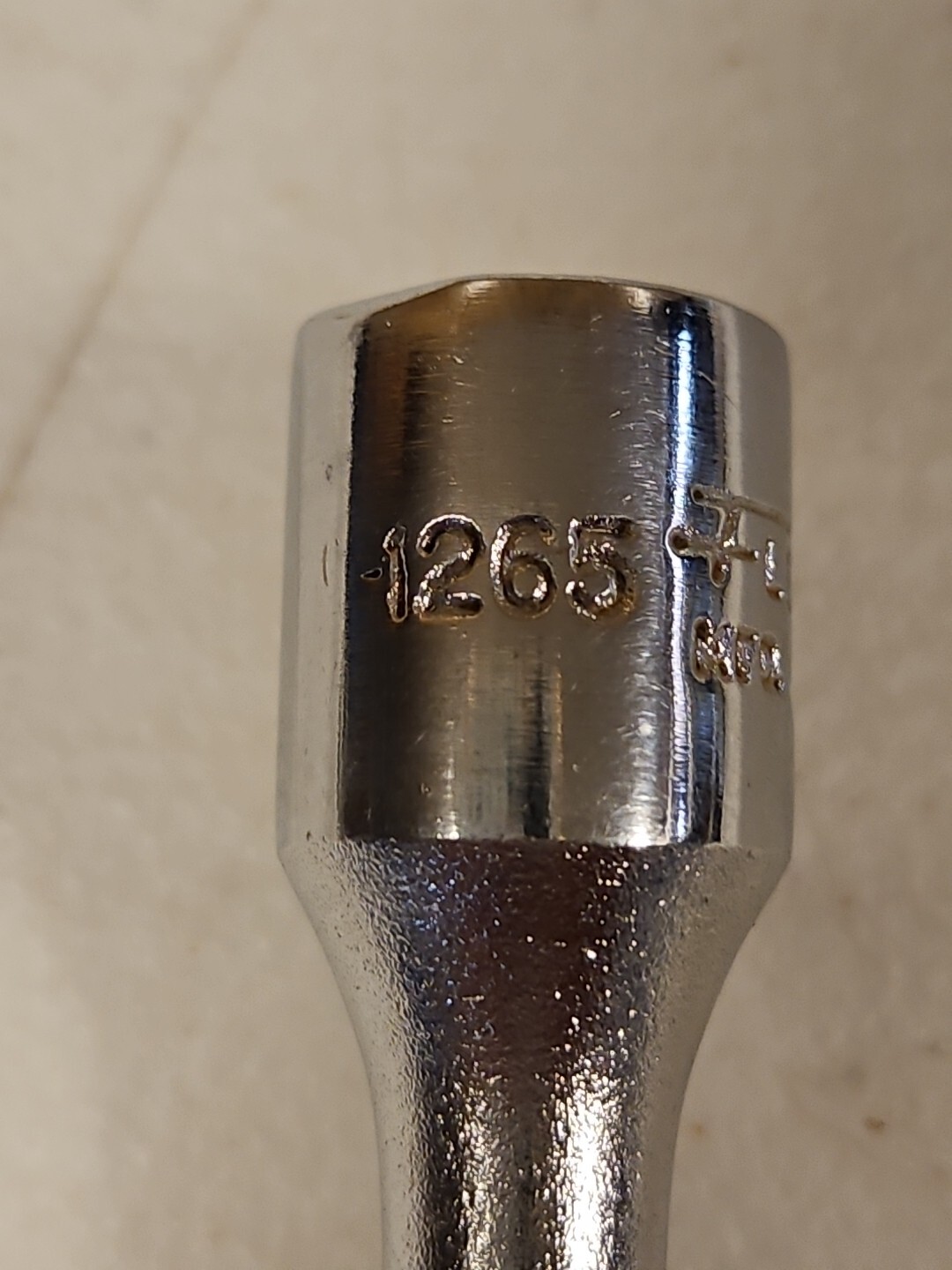 FLEET Tools 3/8 Inch Drive 3 Inch Extension No. 1265 Made In USA