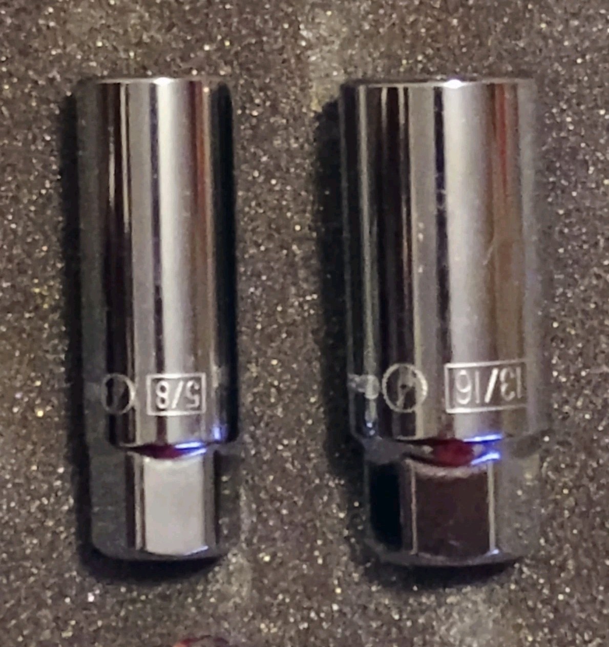 Great Neck Chrome Sparkplug Socket Set for 3/8″ Inch Drive 5/8″ and 13/16″